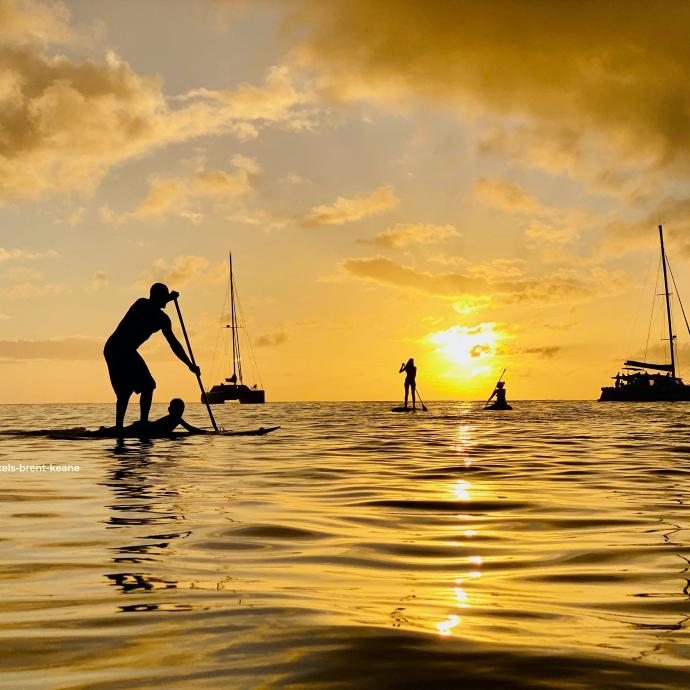 Where can you try out standup paddleboarding during your stay in Nice?